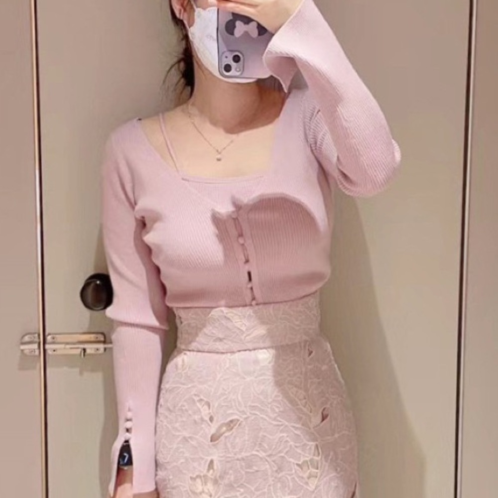 Snidel two-piece crop top